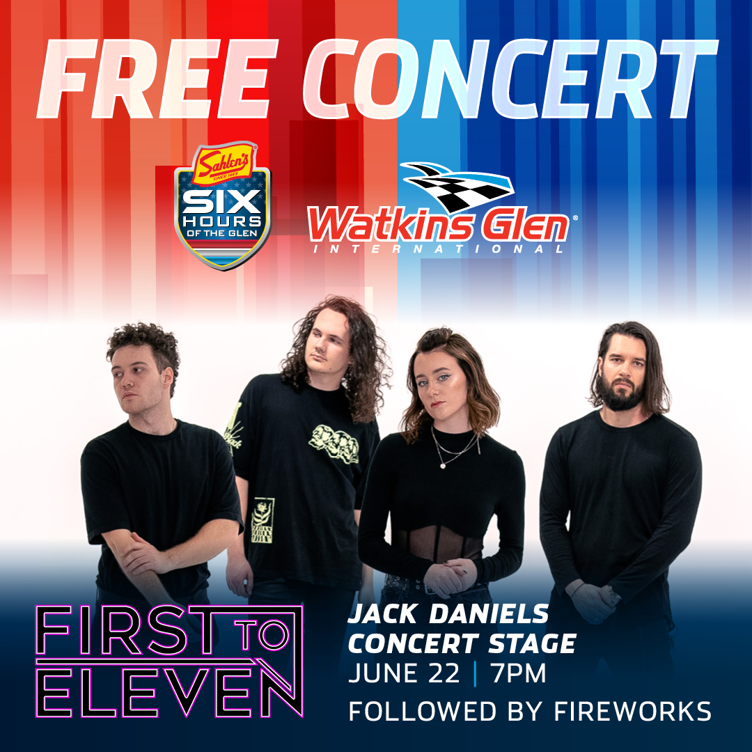 Watkins Glen International (@wgi) on Twitter photo Join us at the <a href="/JackDaniels_US/">Jack Daniel's</a> Concert Stage later tonight for a concert by First To Eleven followed by fireworks! 🎇 Join us at the <a href="/JackDaniels_US/">Jack Daniel's</a> Concert Stage later tonight for a concert by First To Eleven followed by fireworks! 🎇