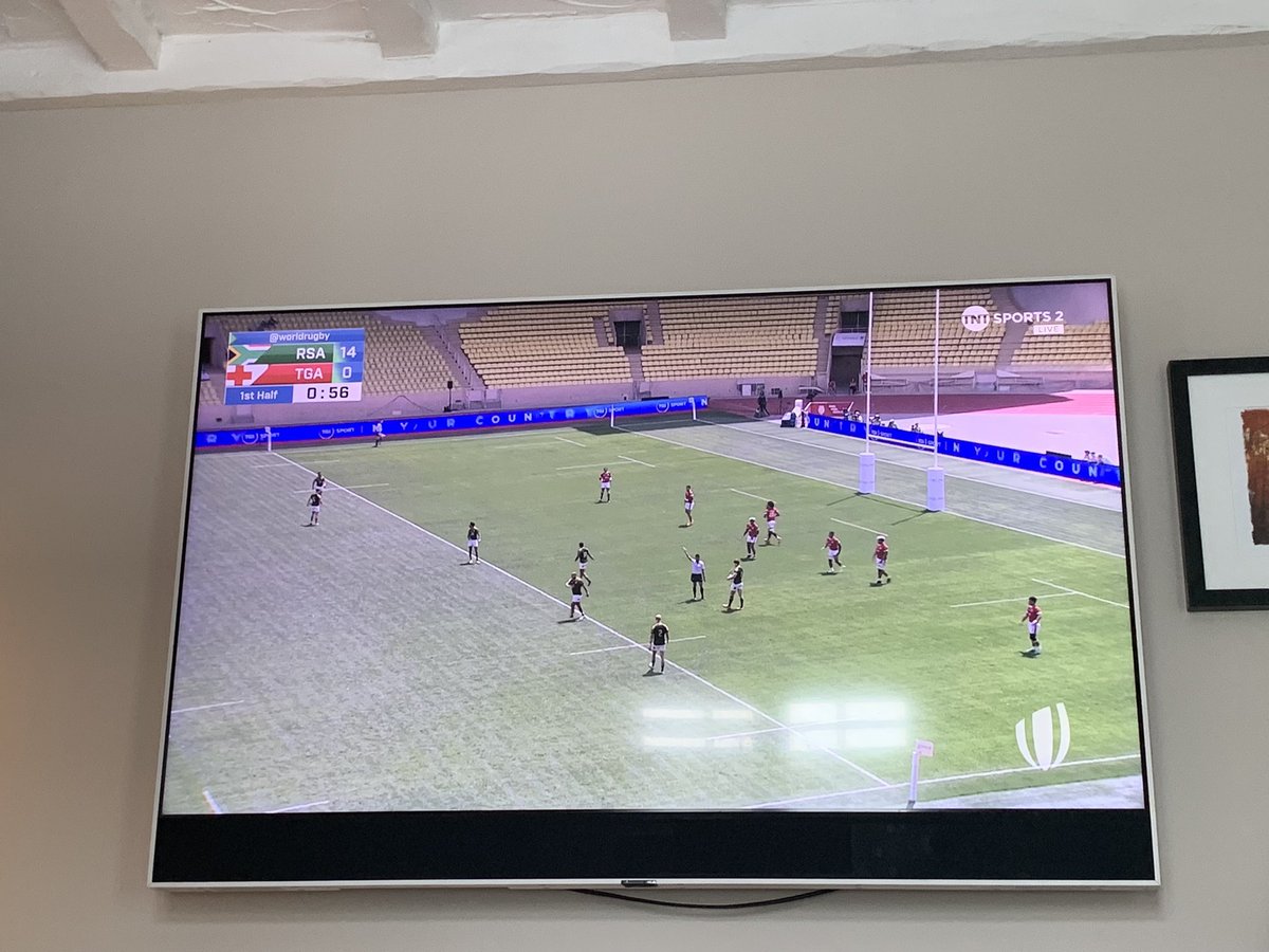 cypren's tweet photo. @natemezmer Agree! Qualifying games for Rugby 7s #OLYMP24 ...players suitably funded, yet performing in an empty Monaco stadium 

In July a full arena will be watching athletes (not suitably remunerated) compete en route to Paris

Hope @GrandSlamTrack gets the support the sport deserves 🙏🏾 https://t.co/ExtulrnghU
