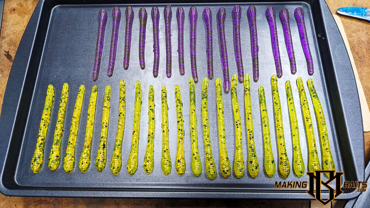 MakingBaits's tweet photo. Check out our unique #Drops #HandPoured #baits! Made by partially pouring the #MooseRidgeMolds #1856 mold halfway, these baits are perfect for #finesse fishing. 🎣 Elevate your tackle box with these custom baits! 🐟 #FinesseBait #BaitMaking #Fishing #DIY https://t.co/qxad2AQF1V