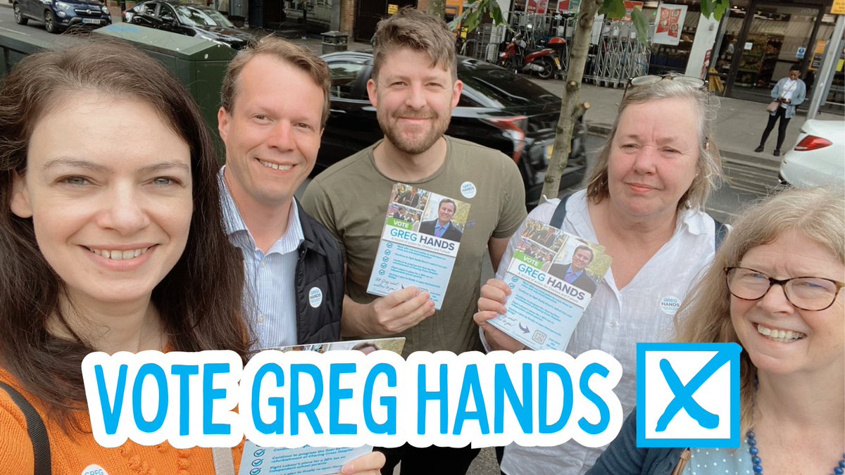 Olivia Herlihy (@livherlihy) on Twitter photo 🌟 Team Tooting out in Fulham this morning for the brilliant <a href="/GregHands/">Greg Hands</a>! 🗳️🙌 We love campaigning for Greg as he's always worked so hard to stand up for local residents. 💪 🏡💙 #Fulham #VoteGregHands 🌟 🌟 Team Tooting out in Fulham this morning for the brilliant <a href="/GregHands/">Greg Hands</a>! 🗳️🙌 We love campaigning for Greg as he's always worked so hard to stand up for local residents. 💪 🏡💙 #Fulham #VoteGregHands 🌟