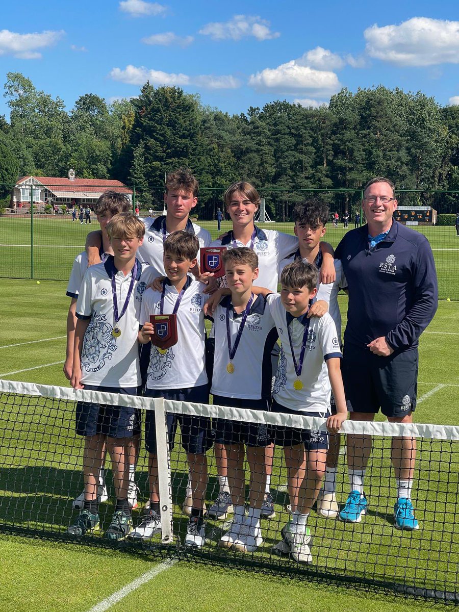 It was an excellent day of tennis at the Surrey League finals with both the Under 12 team and Under 18 team winning the finals! <a href="/ReedsSchool/">Reed's School Cobham</a>