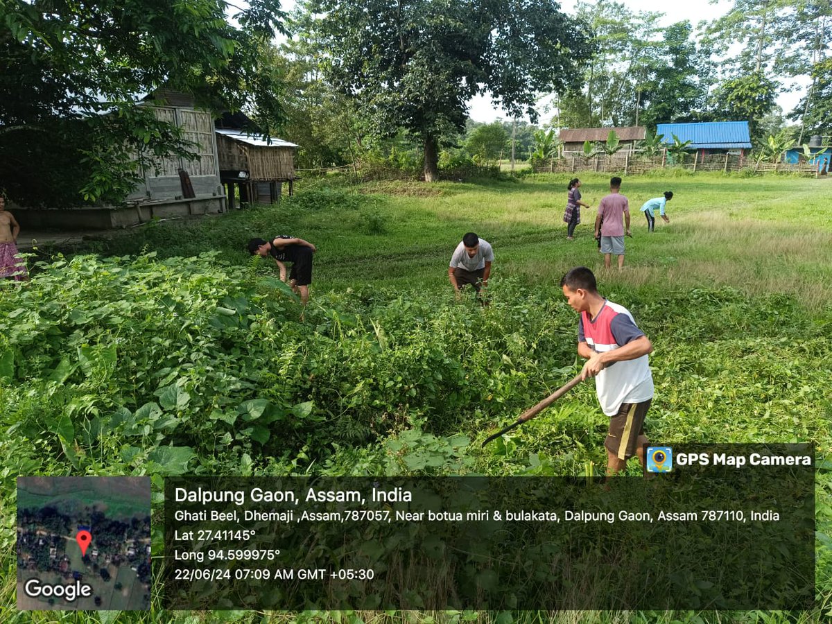 dcc_nss's tweet photo. Day 3:- 7days special Camp.
@NSSCellDU @nss_rdguwahati @_NSSIndia @CMOfficeAssam @ranojpeguassam @CMOfficeAssam  @ianuragthakur @AierJangjilong @YASMinistry https://t.co/TlVDLnztfr