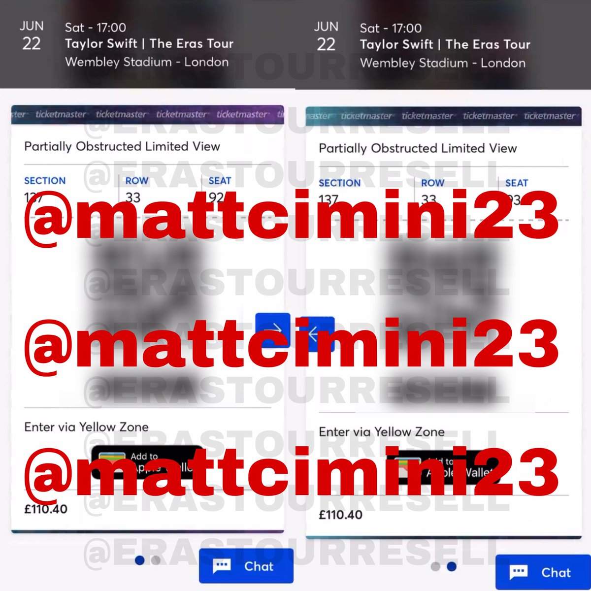 Eras Tour Resell tweet media