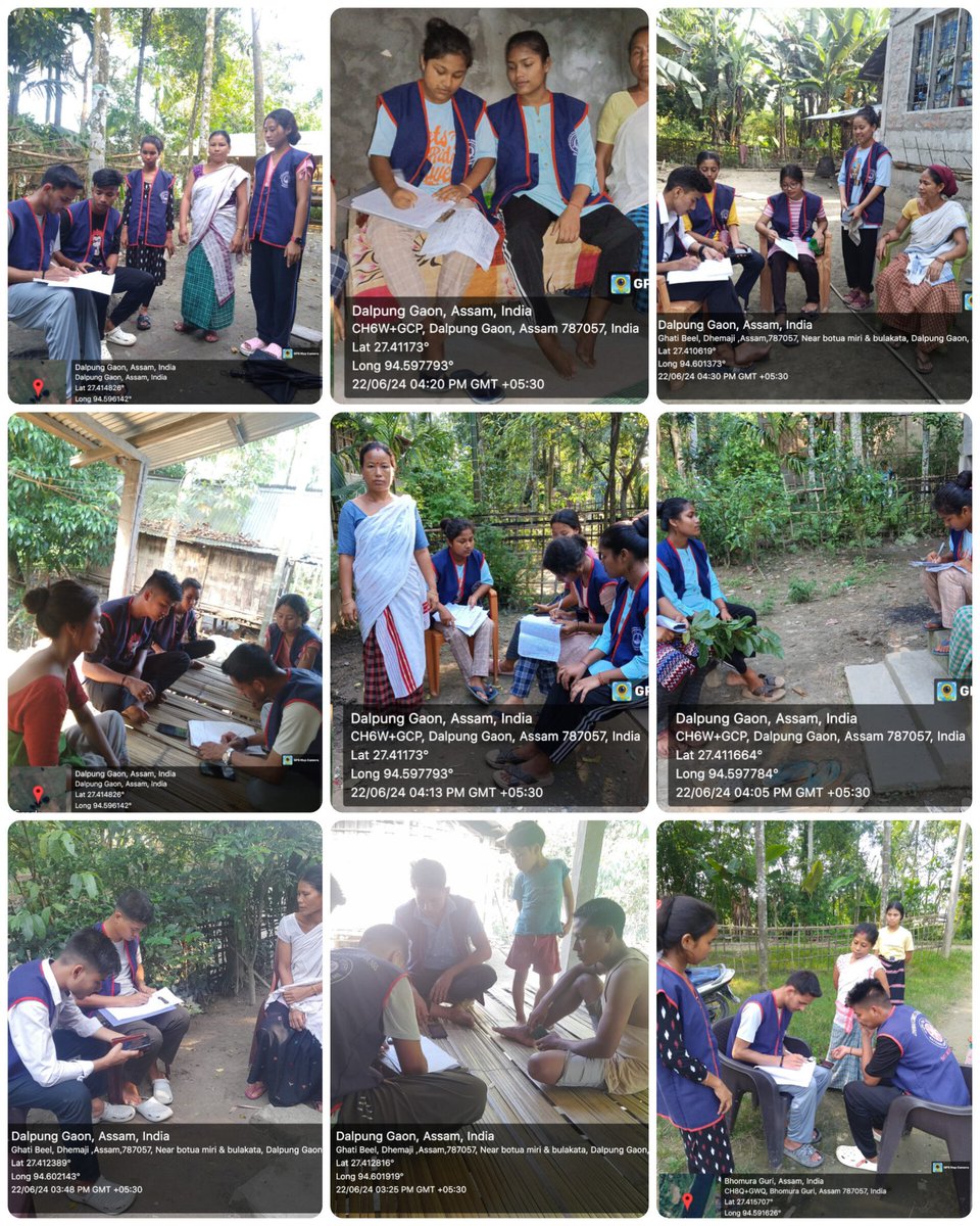 dcc_nss's tweet photo. Day 3:- 7days special Camp. NEET Survey in adopted village.
@NSSCellDU @nss_rdguwahati @_NSSIndia @CMOfficeAssam @ranojpeguassam @CMOfficeAssam  @ianuragthakur @AierJangjilong @YASMinistry https://t.co/OGsWnvZfYF
