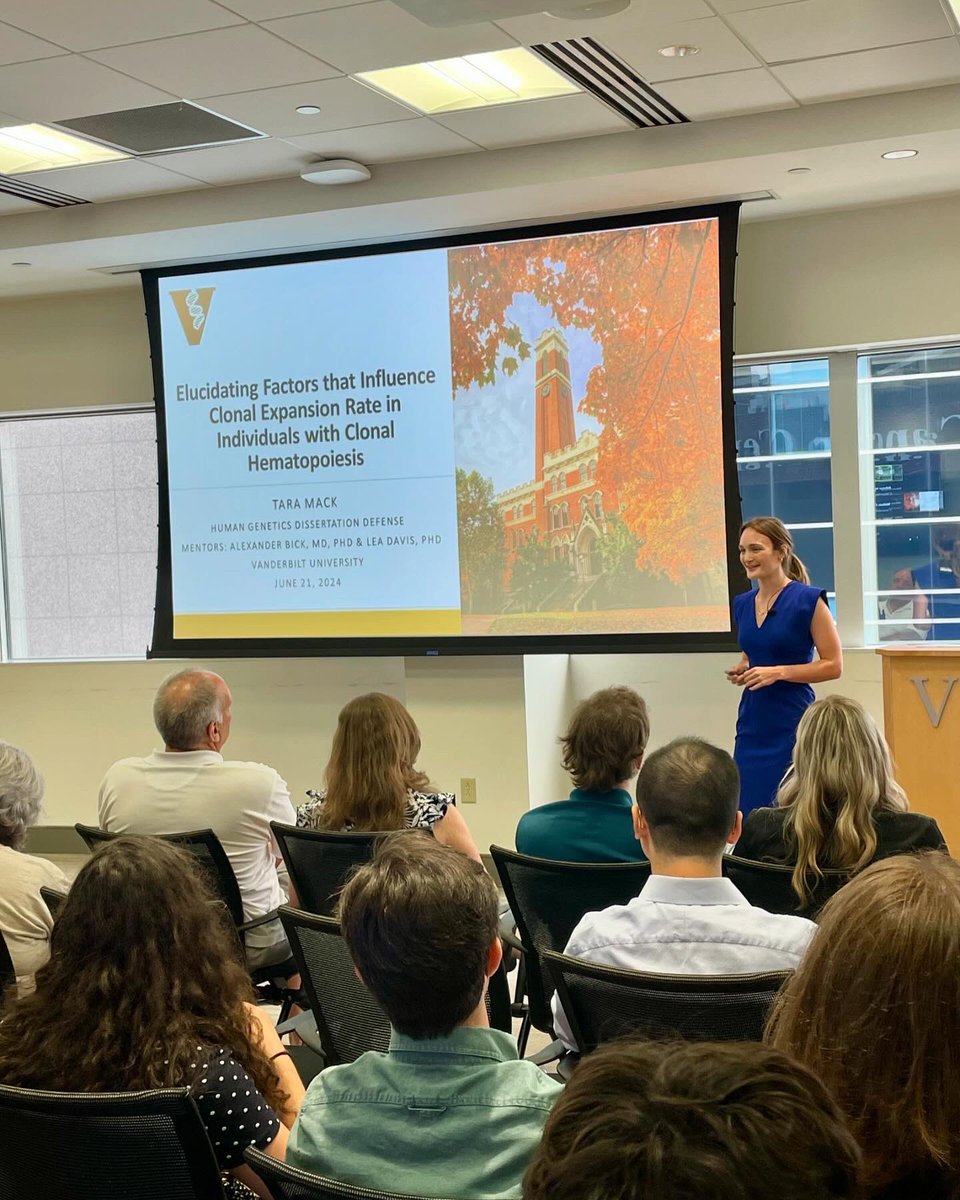 taralynn_mack's tweet image. Taralynn Mack, PhD!!!
I feel so incredibly lucky to have had the privilege of being @AlexBickMDPhD ‘s first grad student and to be a part of the special community that is @VUMCgenetics. Deeply grateful to my lab, my committee, and this community who make science so rewarding!