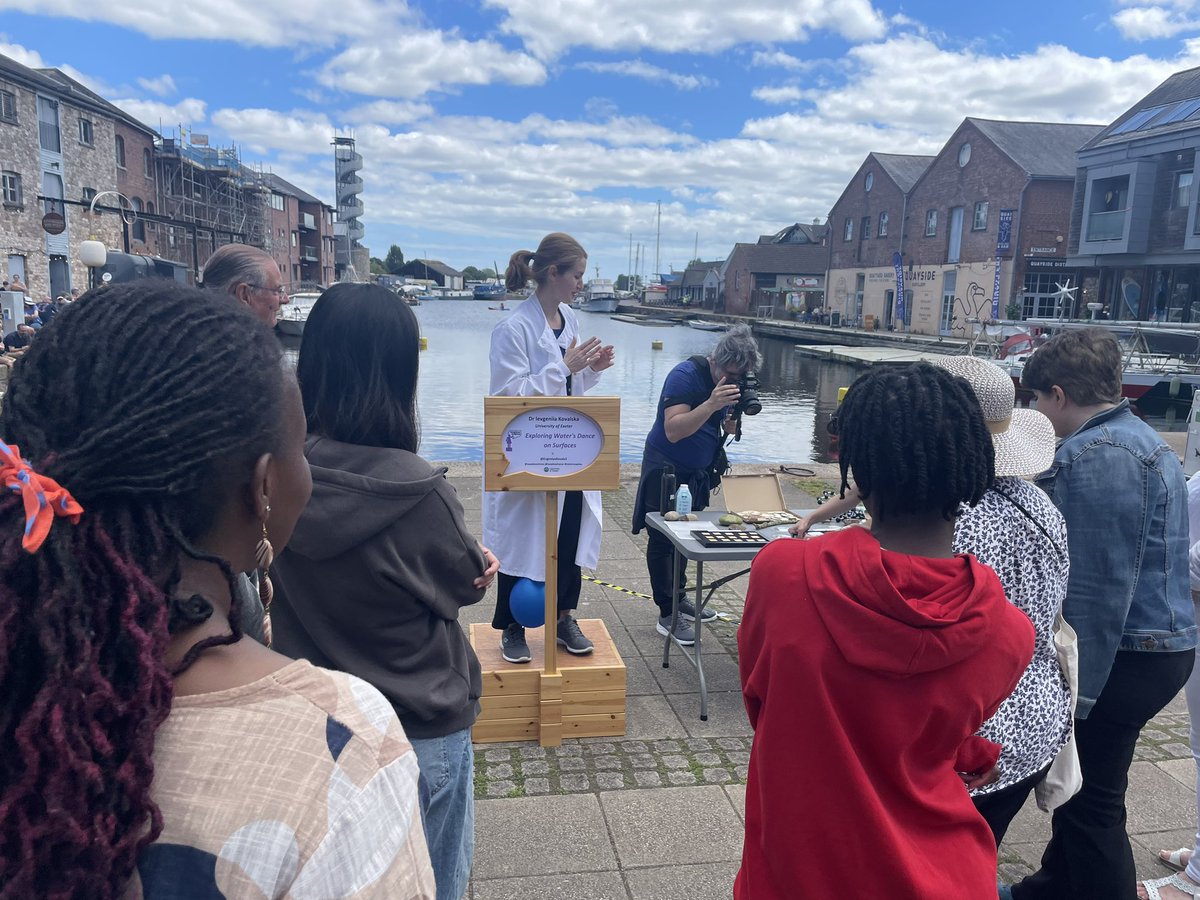 Soapbox Science Exeter (@soapboxexeter) on Twitter photo We are in full swing everyone! <a href="/PenkovaElitsa/">Elitsa Penkova 🦠</a> <a href="/KEHelliwell/">Katherine Helliwell</a> <a href="/EvgeniyaKovals3/">Evgeniya Kovalska</a> are all on now!
<a href="/SoapboxScience/">Soapbox Science</a> We are in full swing everyone! <a href="/PenkovaElitsa/">Elitsa Penkova 🦠</a> <a href="/KEHelliwell/">Katherine Helliwell</a> <a href="/EvgeniyaKovals3/">Evgeniya Kovalska</a> are all on now!
<a href="/SoapboxScience/">Soapbox Science</a>