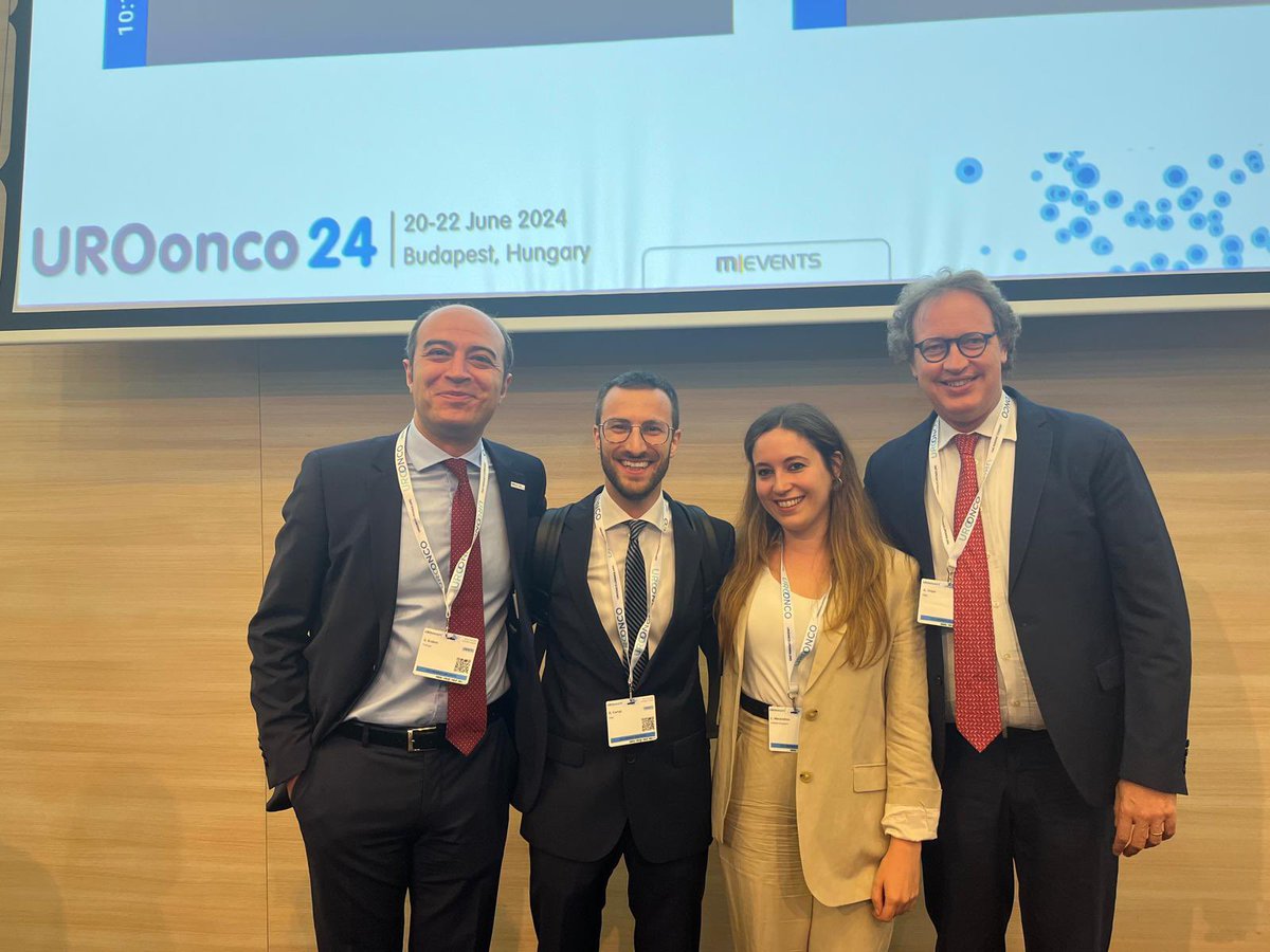 Ric_Campi's tweet image. Great experience at #UROonco24 in Budapest! 

Thanks to @MRoupret @foxal72 @Uroweb #ESOU board for the opportunity

..&amp;amp; to all #friends for the wonderful time together! 

@Selcuk__Erdem @RicBertolo @CPalumbo87 @LauraMarandino @UroMoschini @jteoh_hk @GGandaglia @JGomezRivas &amp;amp; Co!