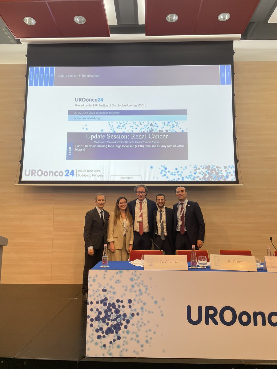 Ric_Campi's tweet image. Great experience at #UROonco24 in Budapest! 

Thanks to @MRoupret @foxal72 @Uroweb #ESOU board for the opportunity

..&amp;amp; to all #friends for the wonderful time together! 

@Selcuk__Erdem @RicBertolo @CPalumbo87 @LauraMarandino @UroMoschini @jteoh_hk @GGandaglia @JGomezRivas &amp;amp; Co!