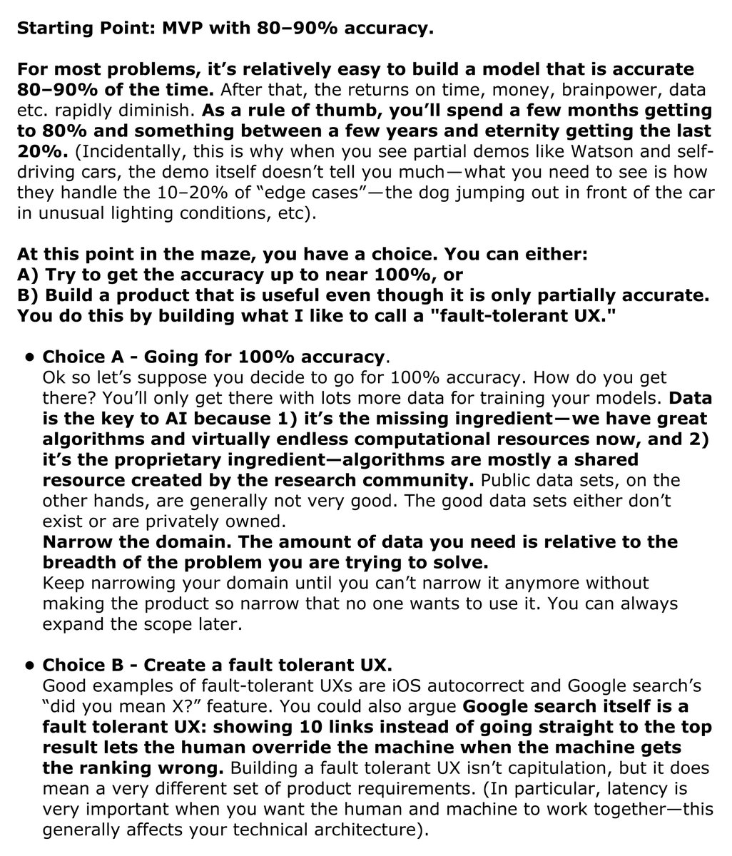 keshavchan's tweet image. chris dixon on the idea maze for ai startups. (visual map in the thread)