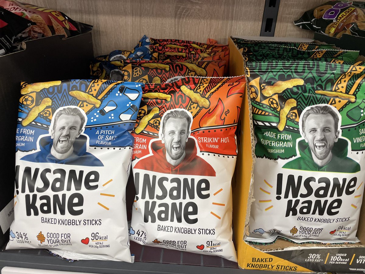 „Insane Kane”. Harry Kane szybko doczekał się w 🇩🇪 swoich… chipsów. #Euro2024