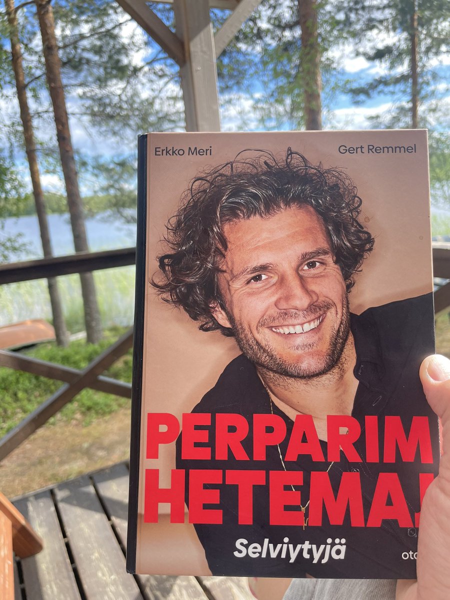Paras suomalainen urheilukirja, mitä olen lukenut. Suosittelen! Kiitos! <a href="/ErkkoMeri/">Erkko Meri</a> <a href="/GertRemmel/">Gert Remmel</a> <a href="/Perpa56/">Perparim Hetemaj</a> #jalkapallo #serieA