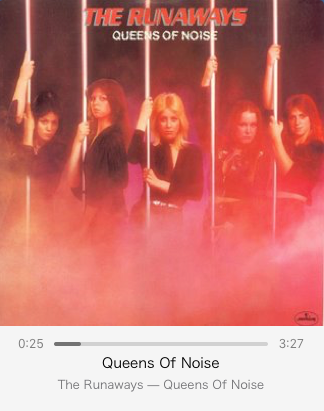 HosonoShotgun's tweet photo. #NowPlaying
#TheRunaways
#QueensOfNoise https://t.co/mtDD2EiWLX