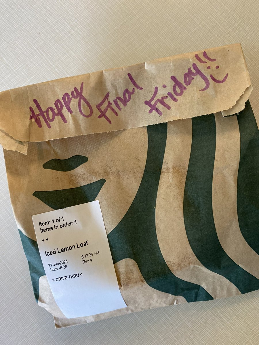 All the emotions as I head into my final few days in Education. It’s the small daily connections with staff and students (and gestures like this) that make a difference in your day. Keep making a difference <a href="/JohnDearnessTV/">John Dearness Public School</a>