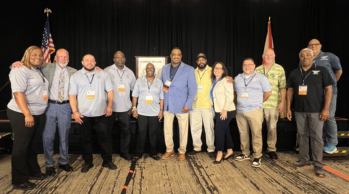 .<a href="/transportworker/">TWU</a> We are excited to announce our participation in the 2024 <a href="/FLAFLCIO/">Florida AFL-CIO</a> COPE Endorsing Convention! The TWU Florida State Conference and TWU Local delegates proudly represent our Florida members and working families! <a href="/fl_twu/">TWU FL State Conf.</a> #UnionStrong #FLAFLCIO2024