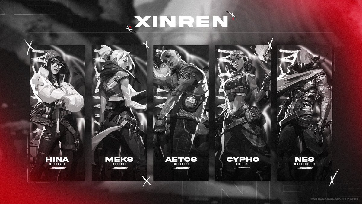 Announcing XinreN’s F/A Roster in OCE

🇳🇿 <a href="/aetosoce/">aetos</a> (Captain)
🇦🇺 <a href="/NesWxtch/">Nes</a> (IGL)
🇦🇺 <a href="/meksoce/">meks</a> 
🇦🇺 <a href="/hinaval_/">brendan</a> 
🇦🇺 <a href="/cyphoval/">cypho1</a> 

Managers: <a href="/notlilcupabeans/">Bean</a> &amp; <a href="/DolaCross/">BrionyCross</a> 

Assistant Managers: <a href="/Sonali_o2/">Sonali</a> &amp; guava