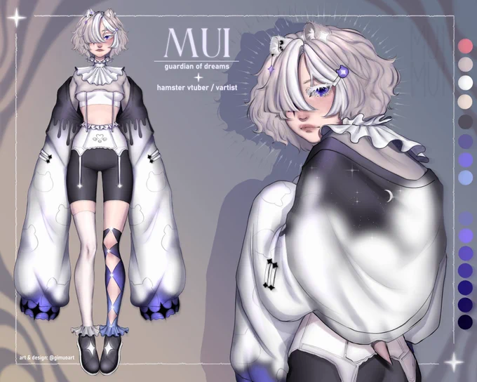 I decided to open 1 slot for vtuber fullbody Live2d model! I figured out that most of the people prefer fullbody so here you go! It's also discounted  400-700$ instead of 600-800$ :зI don't mind payment plan! DM me if you interested! ☆ RTs appreciated ☆ 