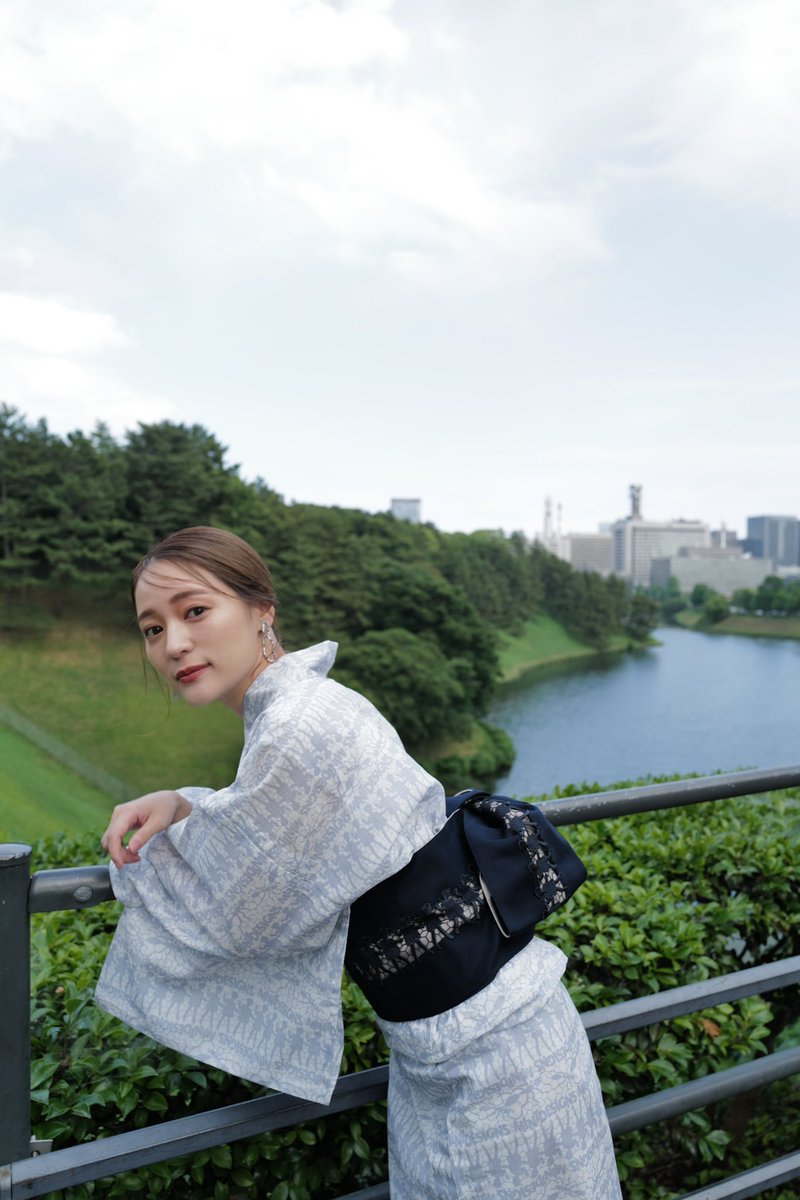 夏ですね〜🍉 衣装で浴衣を着ました！ みんなは今年着る予定ある