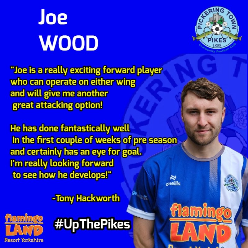 New Signing ✍️
Joe Wood joins the Pikes after a very impressive few weeks 

#UpThePikes