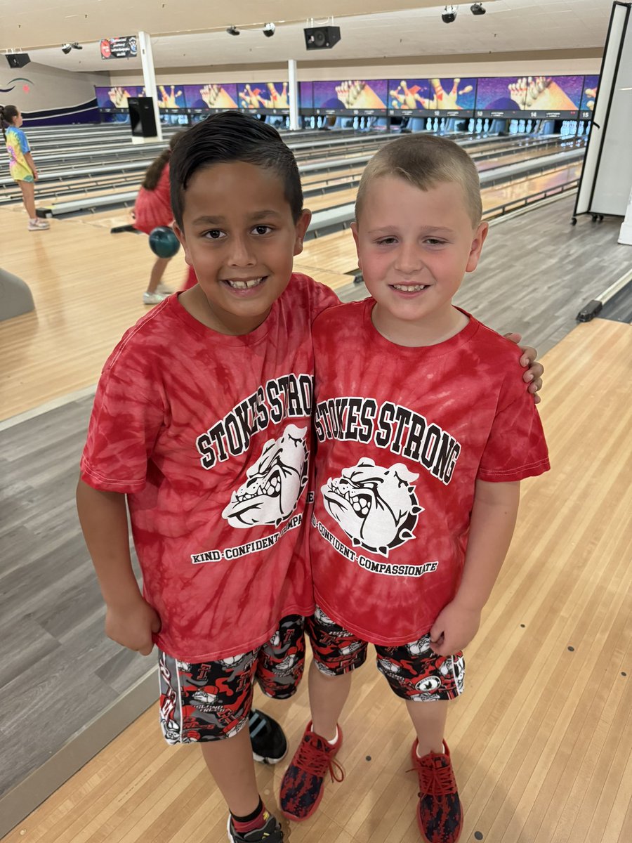 Stokes 2nd graders take the lanes!! 🎳