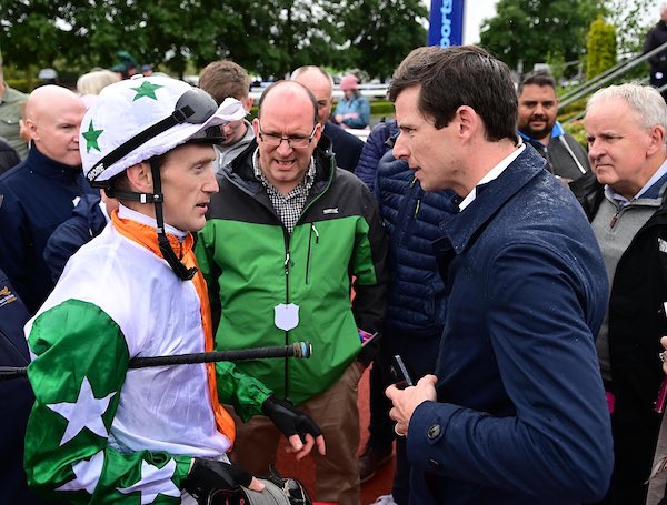 Shamrock Breeze winning the Tote Guarantee Available on Course &amp; Tote.ie Maiden at <a href="/Downroyal/">Down Royal Racecourse</a> last night. Many congratulations to all Shamrock shareholders involved 🍀🚀🏆