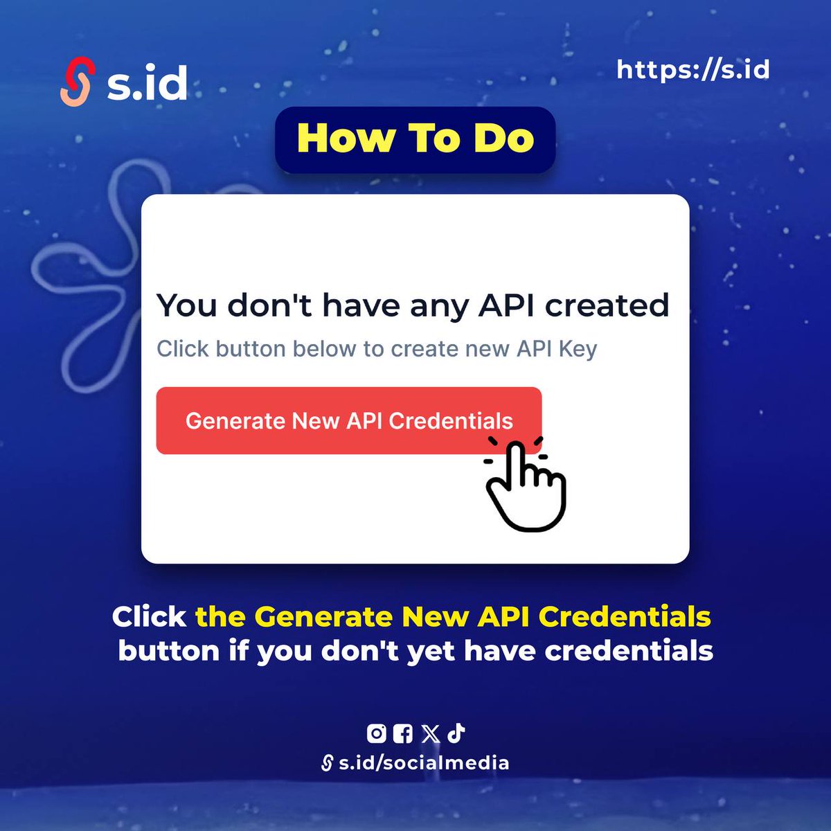 Hello s.id friends, there is good news for all of us.

S.id now has an API feature to make it easier to integrate URL shortening.

This new API feature gives developers powerful tools to create, programmatically manage, and track shortened