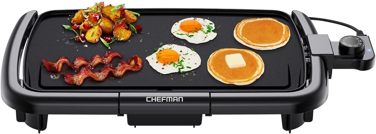 MyChefman's tweet image. ✨PRICE DROP ALERT✨

ow.ly/WLts50Sl0WN

#chefman #mychefman #breakfast #electricgriddle