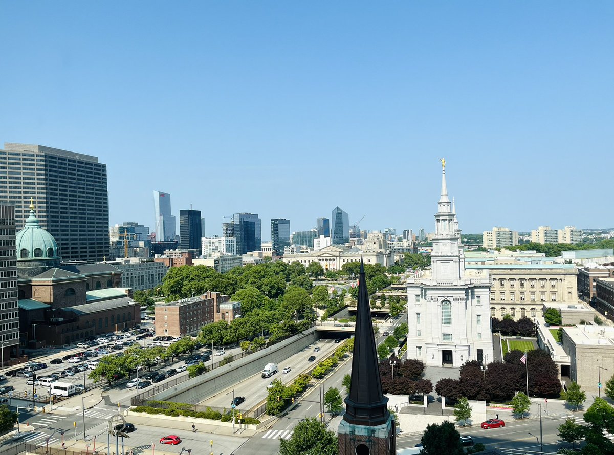 Good morning #philadelphia from the steeple district.