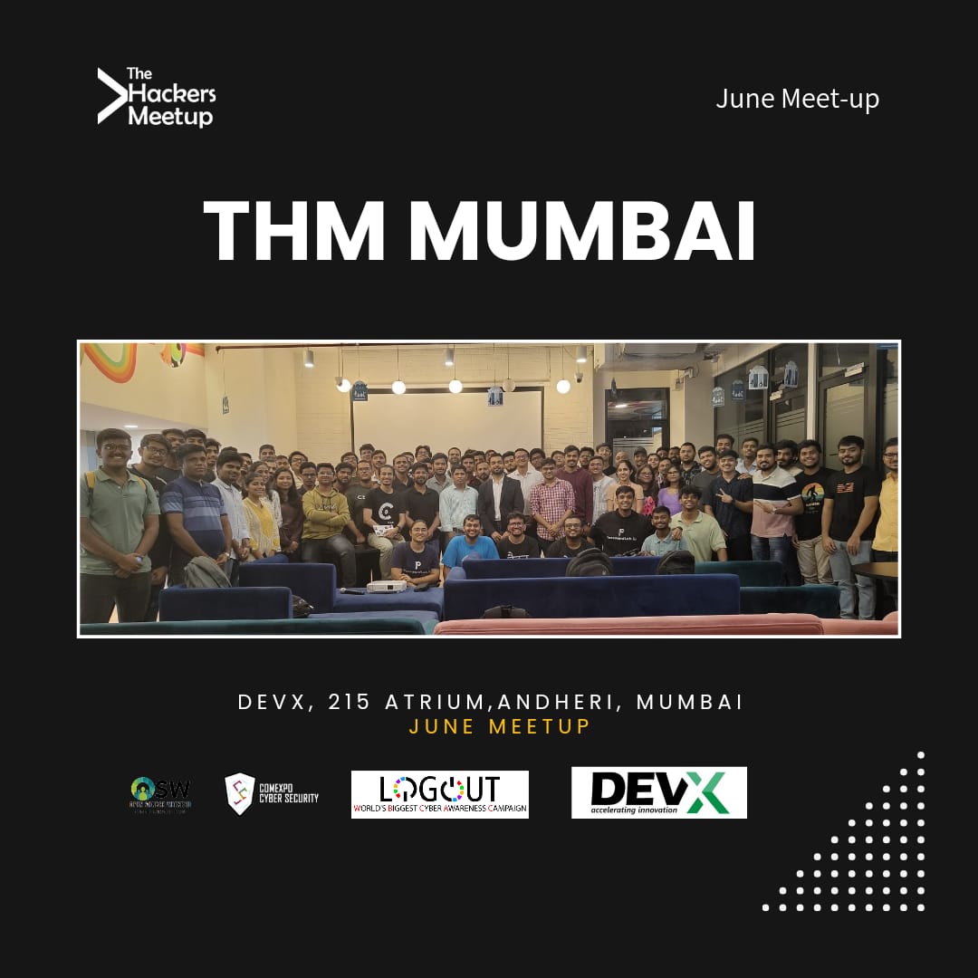 The Hackers Meetup Mumbai Chapter tweet media