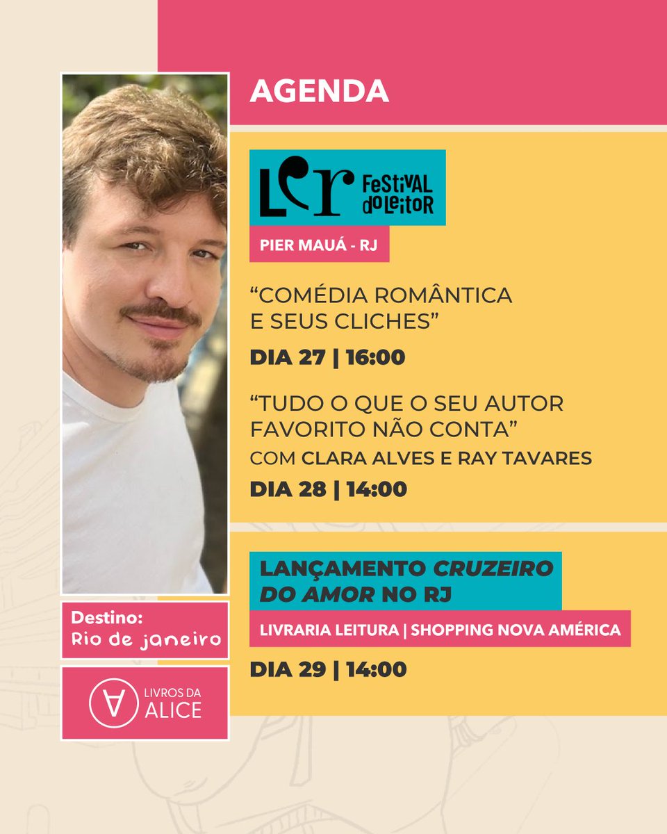 Já está sabendo da agenda do <a href="/viniciusgrossos/">Vinícius Grossos quer te reencontrar</a> no Rio de Janeiro? 🛳️💖

Vem dá uma conferida e embarque com a gente nesse Cruzeiro do Amor!