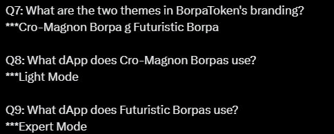 annxconnect's tweet photo. Stakeland x BorpaToken Q1-Q9
#Memeland
#stakeland
#BorpaTokencom https://t.co/gBy8rHfYcd