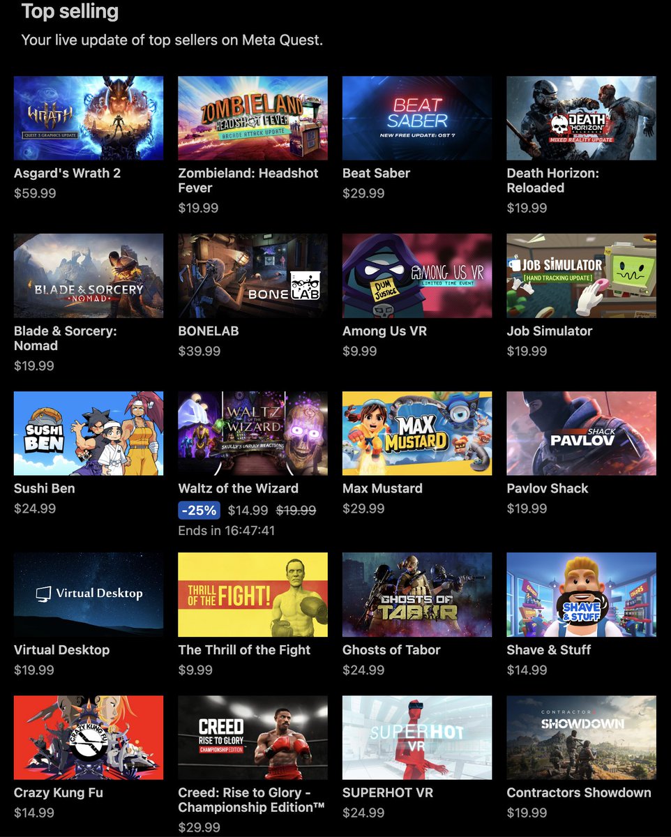 So many indies in the Quest Top Selling list, ya'll are killing it!