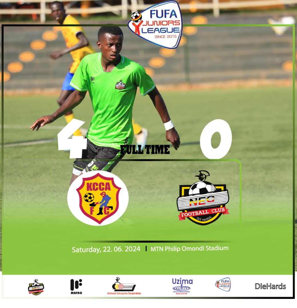 FULLTIME 
#KCCANEC | #FufajuniorsLeague