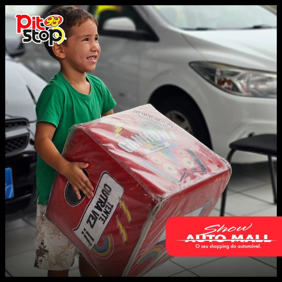 98FMNatal's tweet photo. 🎉🏢 O Pit-Stop 98 FM no Show Auto Mall está a todo vapor! Confira os brindes exclusivos e as atividades emocionantes que estão acontecendo agora. Venha se juntar a nós e aproveitar essa manhã especial! 🛍️🎵 #PitStop98FM #ShowAutoMall"
"🎶🚗 A festa continua no Pit-Stop 98 FM https://t.co/f4wnAsb0My