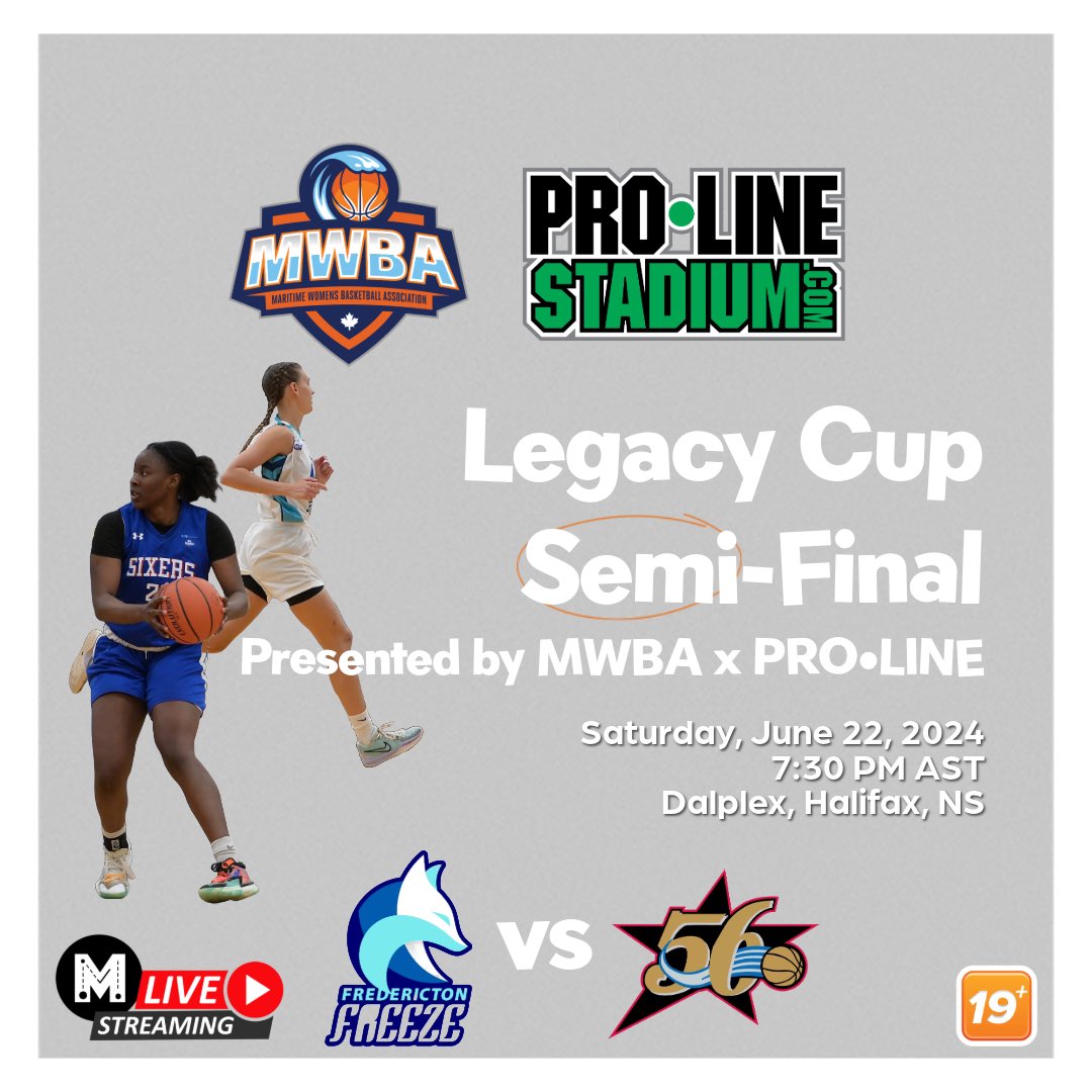 Welcome to the 2024 MWBA x PRO•LINE (19+) Legacy Cup Weekend 📣

⏰: 5:30 pm &amp; 7:30 pm AST
📍: Dalplex, Halifax, NS
🎟️: Available at the door
📺: <a href="/MaritimeAthlete/">Maritime Athletic PROfiles</a> YouTube

📸: <a href="/DWinston_Photo/">DW Photo</a> 

#NowsTheTime