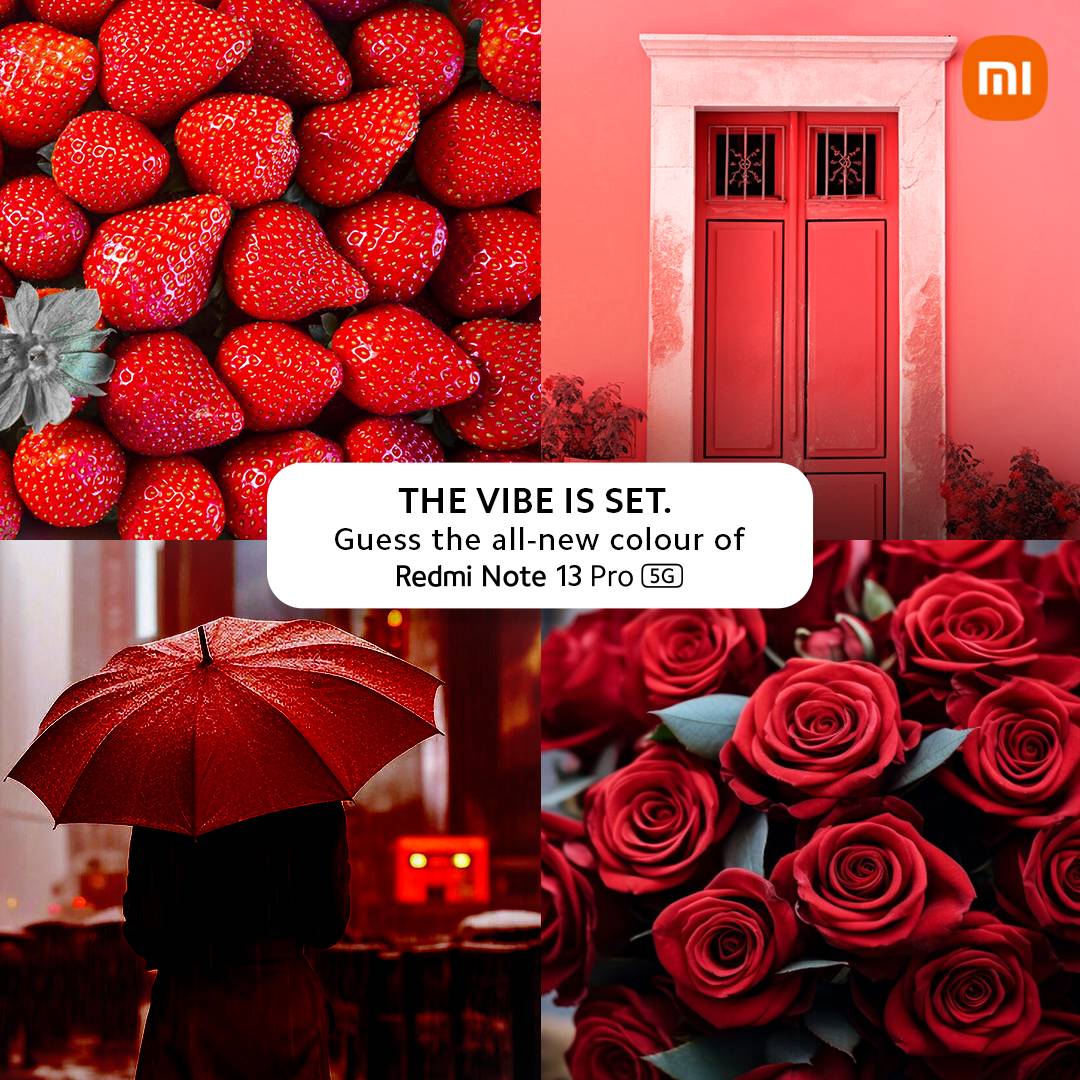batchumalli's tweet image. A new colour, a new vibe.❤️
Can you guess the colour that&apos;s joining #RedmiNote13 Pro 5G&apos;s tribe? ❤️❤️