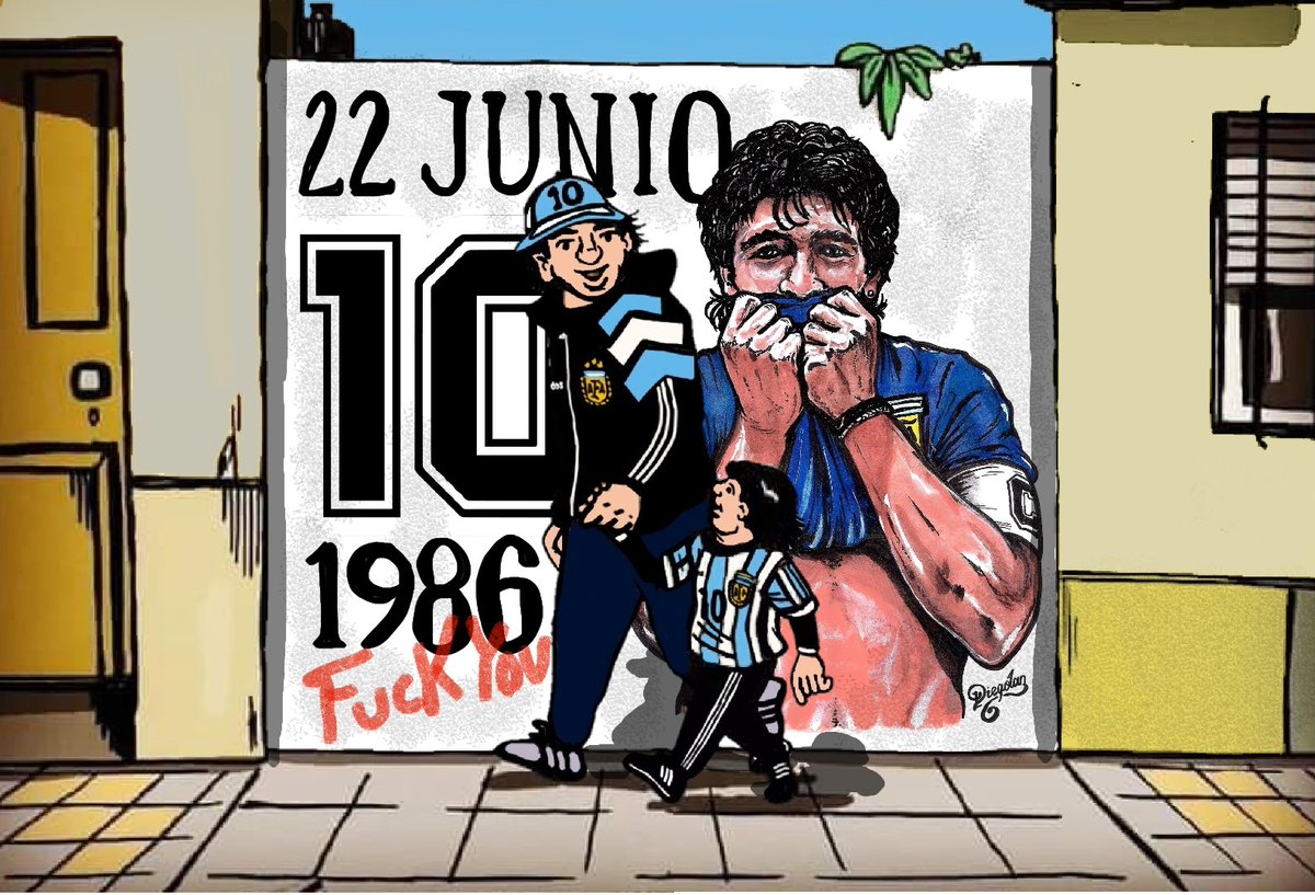 "Algun dia tus hijos y los hijos de tus hijos, preguntarán por él..."

#Diegoeterno #Diego #22dejunio #Maradona #d10s #futbol #Argentina #Diegolan #Dibujos