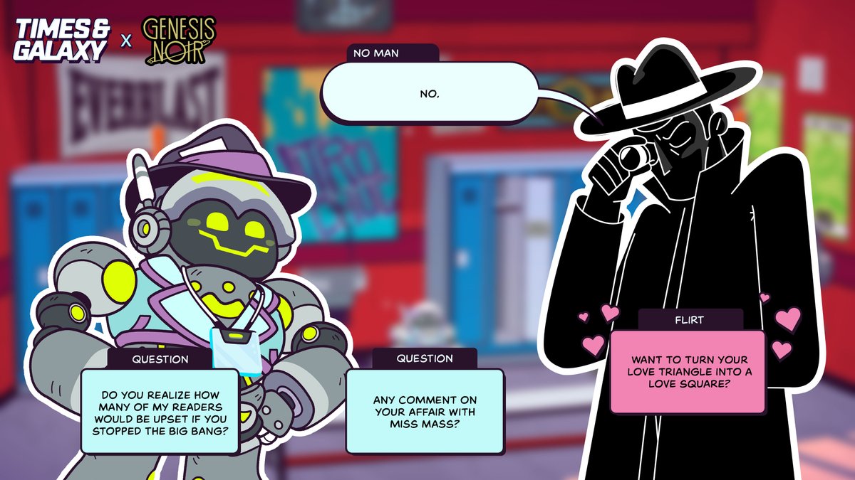 Our friends <a href="/FellowTravellr/">Fellow Traveller</a> have a new game to share with you!

Times &amp; Galaxy is a heartfelt game about being a robot reporter &amp; meeting lots of alien weirdos. 

They also gave us 5 Steam Keys to giveaway. Just RT this tweet and follow <a href="/copychaser/">Copychaser Games 🪐</a> to enter!