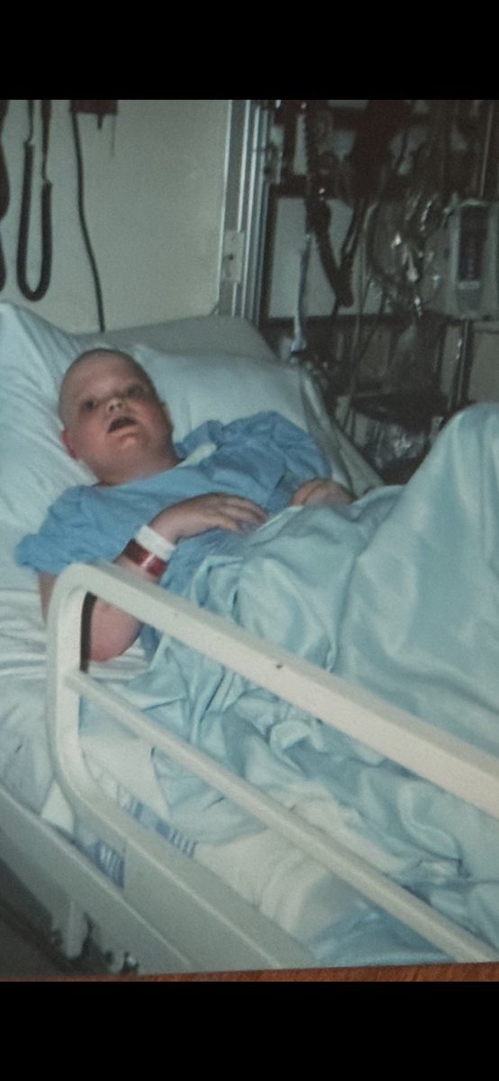 This is an old photo of me when I was 10 years old &amp; this is a memory of me when I was 10 years old &amp; this is the day I survive adult chemo when my cancer came back &amp; the doctors thought they could clear my cancer faster if they gave me adult chemo at McMaster children's hospital