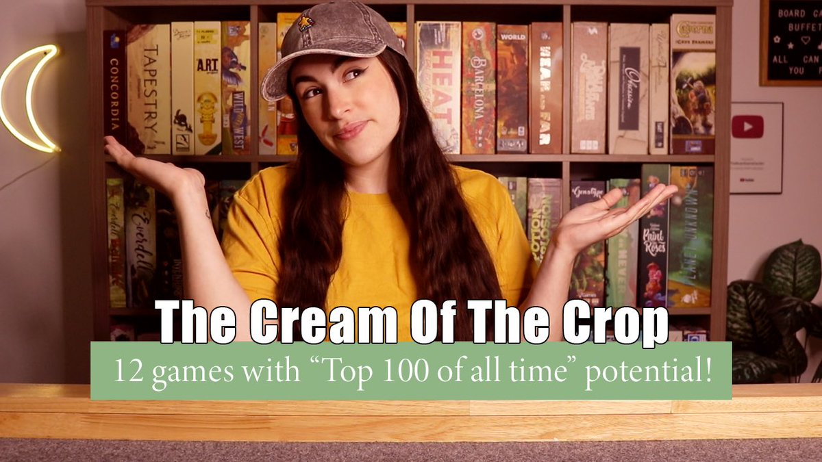 New video is now live on The Board Game Garden! It’s 12 games I can see reaching my top “100 games of all time” with more plays. Get excited because my Top 100 Games Of All Time videos are coming out next! Can’t wait! 😊👏🏻🪴 youtu.be/NTWGxC3Q1JE?si…