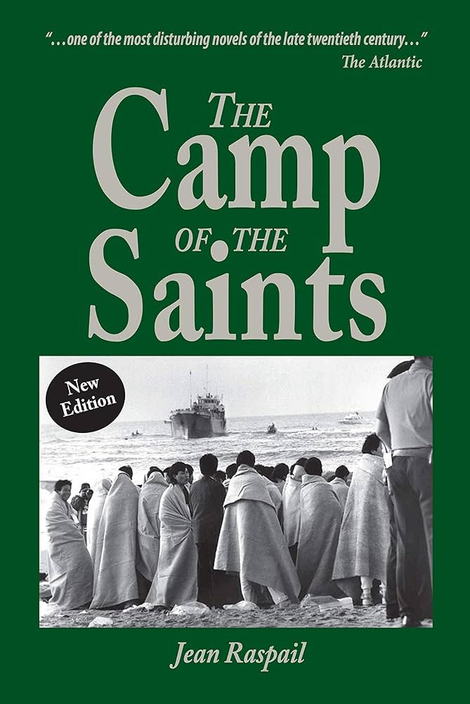 9mmsmg's tweet photo. In 2024, The Camp Of The Saints should be required reading. 

"Your universe has no meaning to them. They will not try to understand. They will be tired, they will be cold, they will make a fire with your beautiful oak door..." https://t.co/2n1426rFnL