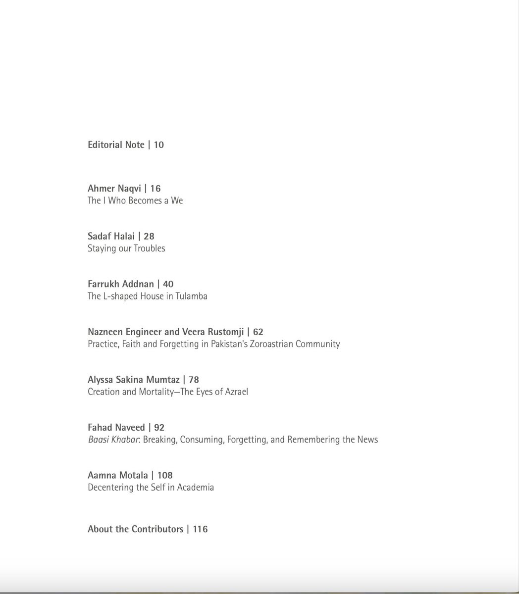 This labour of love is finally ready to share! With excellent contributions by <a href="/karachikhatmal/">Ahmer Naqvi</a> <a href="/FahadNaveed/">Fahad Naveed</a> <a href="/farrukhaddnan/">farrukh addnan (visual artist)</a> and many others. Read online or purchase your limited edition copy at IVS. bit.ly/3XpBZHa