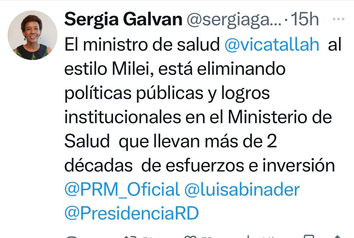 Mira una de sus defensoras de esta agenda contra la familia que está gestión de gobierno de <a href="/luisabinader/">Luis Abinader</a> y <a href="/PRM_Oficial/">PRM</a> promueven. Si la sociedad no hubiera protestado, estos funcionarios no recularan. 
<a href="/RaquelPenaVice/">Raquel Peña</a> diga algo porque usted dice ser cristiana católica.