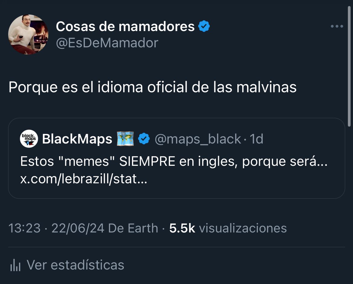 Cosas de mamadores tweet media