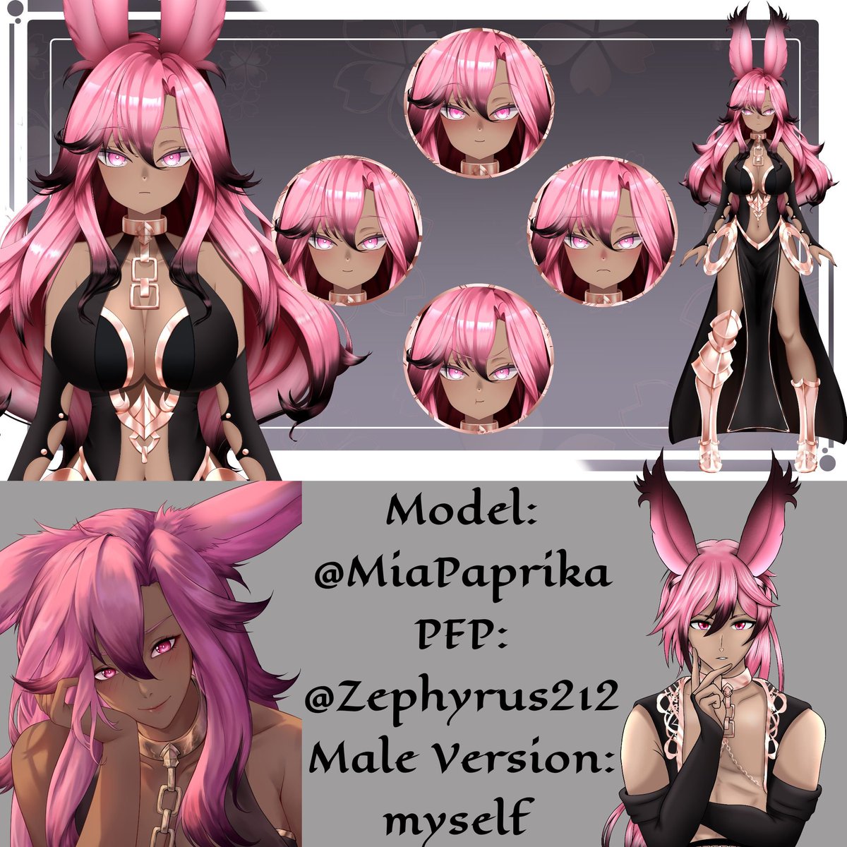 CryoLadyx's tweet photo. Hello, everyone!
I wanted to make an all-inclusive post with information in one place.

🩷 My model is based on my Viera Dancer from FFXIV. 🐇💃
🩷 I do art commissions. I would be honored if you considered me for future projects. 😊
🩷 My dream is to be able to make art my main source of income through commissions and P@te0n.
🩷 My other half is @CryoxXVI. We have a joint merch shop if you are interested. He streams and I would love if you showed him some love as well.
🩷 Our goal is to find genuinely good people and bring everyone together through love and kindness. We both would LOVE to see you around.
🩷 We appreciate EVERYTHING you already do and we thank you ALL from the bottom of our hearts. 

Stay floofy and hydrated everyone! 

🩷💜🩷💜🩷💜🩷💜🩷💜🩷 

All 🔗s will be in the comments.