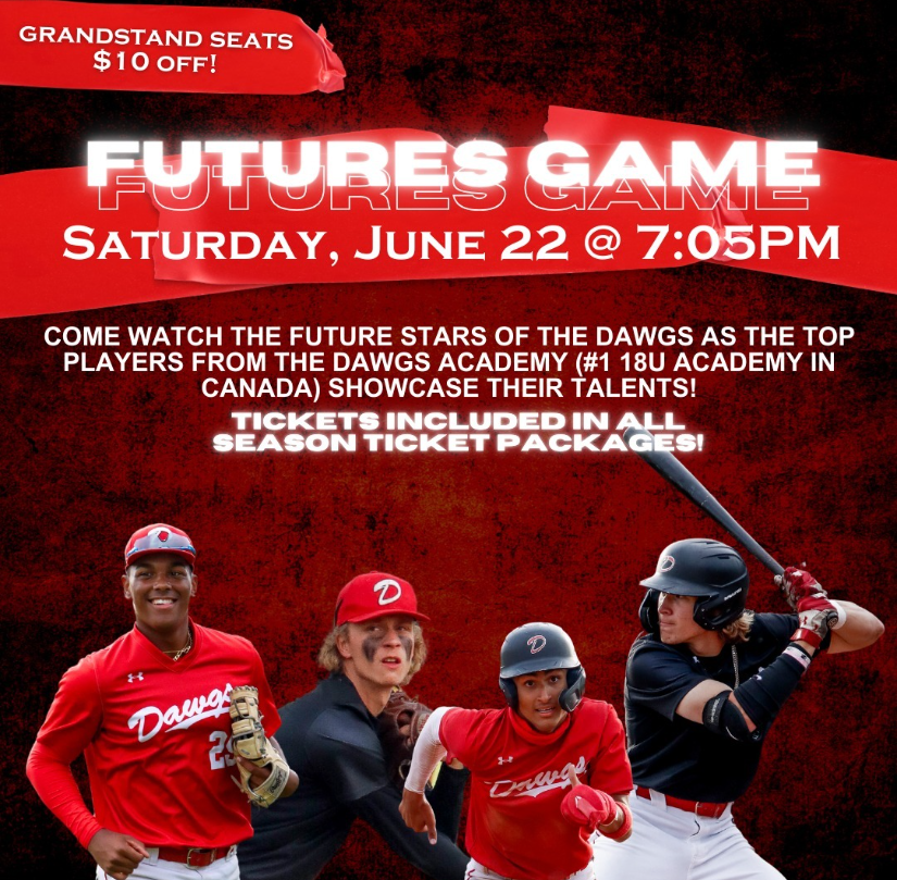 Okotoks_Dawgs's tweet photo. Hey Dawgs Fans! Today is the Futures Game!! 🔥
While the Dawgs are on the road we have our Dawgs Academy players stepping into the spotlight in a classic game of Red versus Black!🔴⚫
#redvsblack #okotoks #dawgs #futuresgame https://t.co/WZR110kVWF