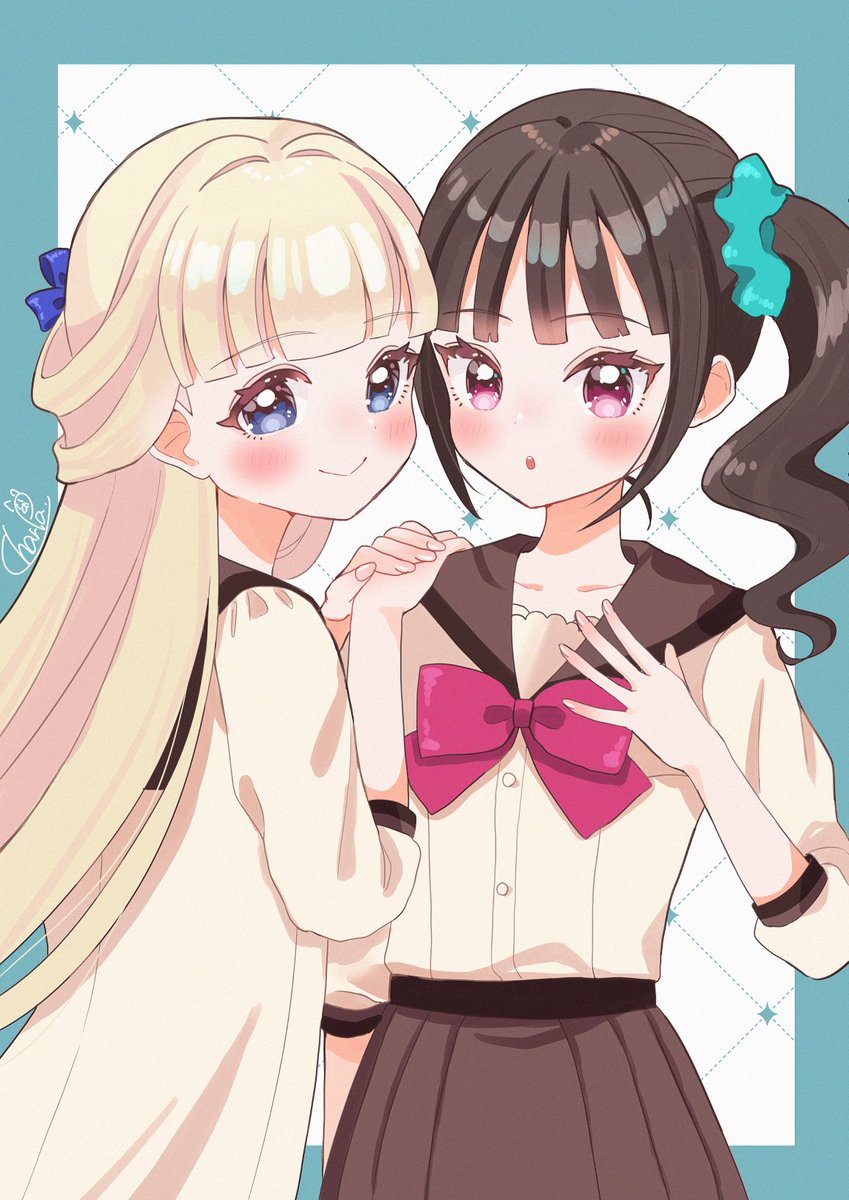 ユキまゆちゃんの制服～～～ #precure #わんぷり #わんだふるぷりきゅあ