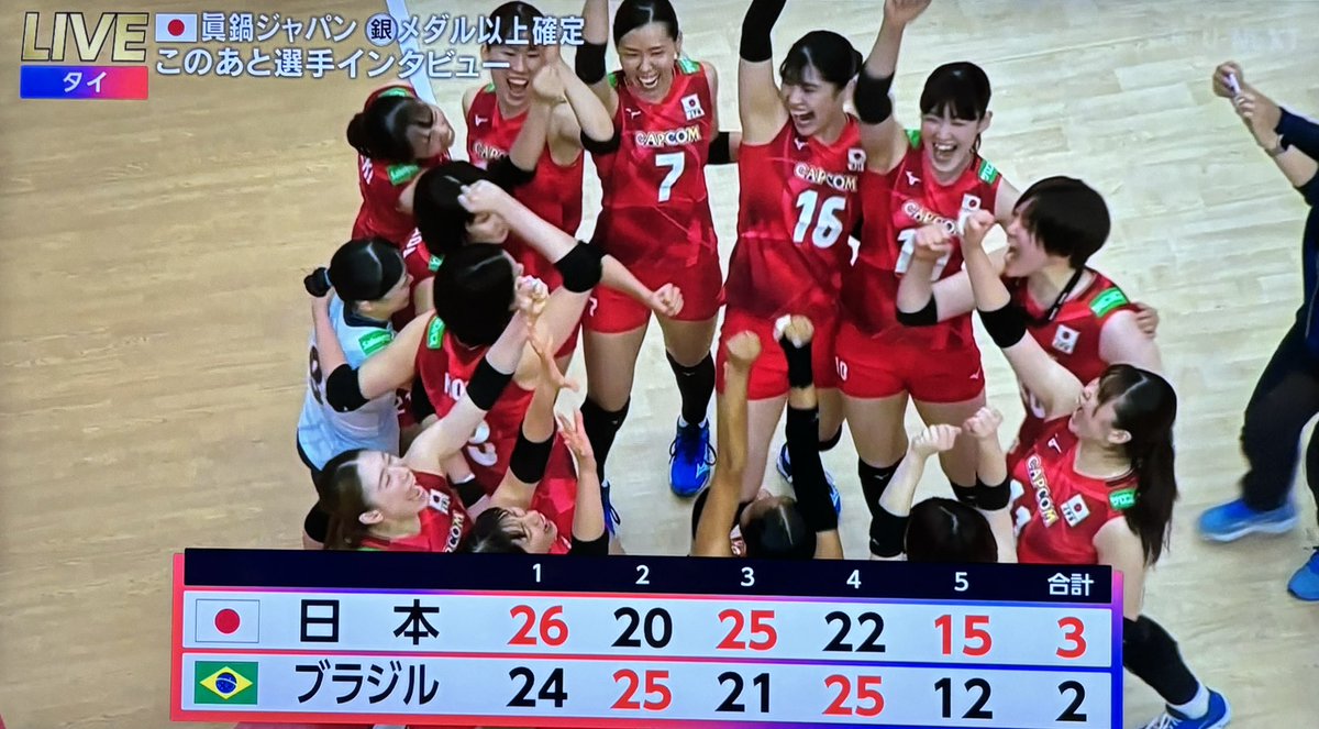 pumpkin1203's tweet photo. わー👏👏
今日は男子も女子もフルセットで勝利！！！

🇯🇵🏐 https://t.co/dcetNn6Nvk