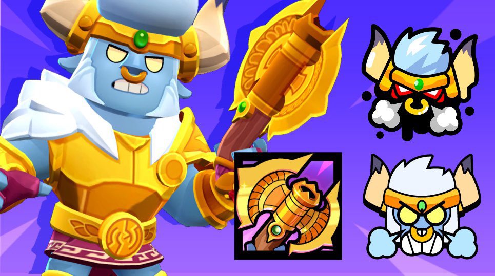 v_v_lxy's tweet photo. 5x Minotaur Bull Giveaway! 🎁
Skin + Pin + Player Icon + Spray!

To enter:
✔️Follow @ulxqy__ 
✔️Like &amp; Repost 

Good Luck ❤️
#BrawlStars  #ブロスタ 
#MinotaurBullGiveaway https://t.co/c3plQ2Mdig