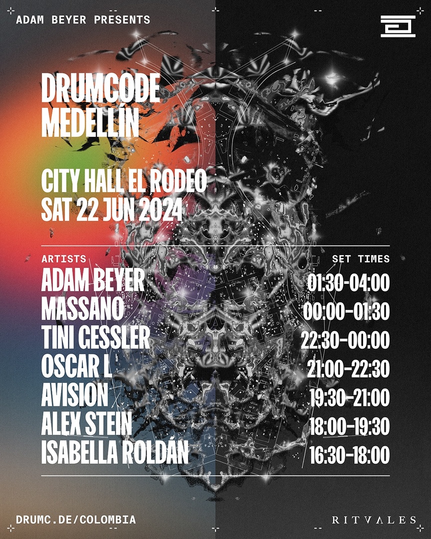 W E  G O  A G A I N ⬇️

All roads lead to Medellin tonight 🇨🇴

Last chance for tickets → drumc.de/colombia 

#Drumcode4Life