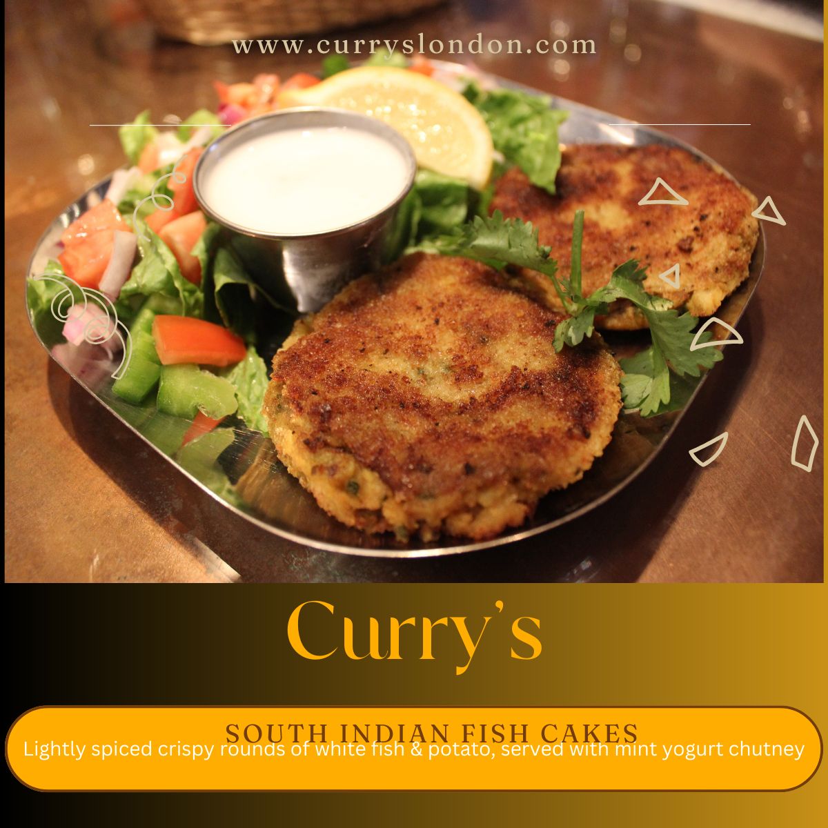 Curryslondon's tweet image. #CurrysLondon #CurrysRestaurant #MenuItems